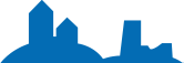 Grafik Silhouette der Stadt Weinheim